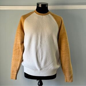 GAP Men’s Raglan Sleeve Waffle Knit Sweater